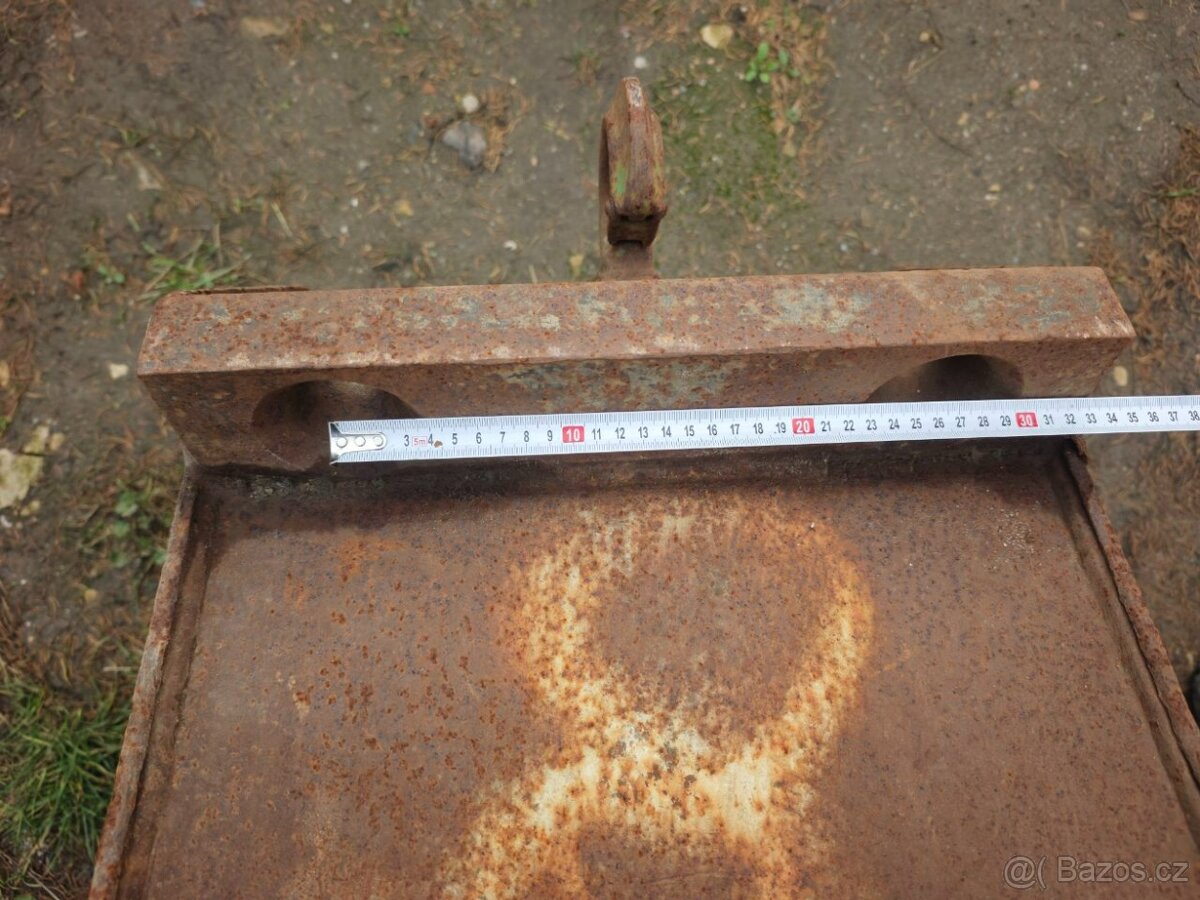 Lžíce podkopová zubatá 45 cm, EA35 - 14