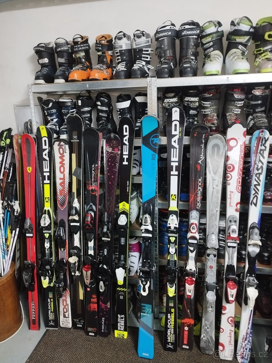 Lyžáky Salomon 40.5EU - flex 120 - 14