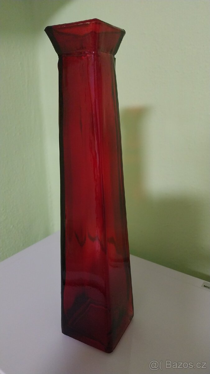 Skleněné vázy,vázičky, dóza,dózy na potraviny - 14