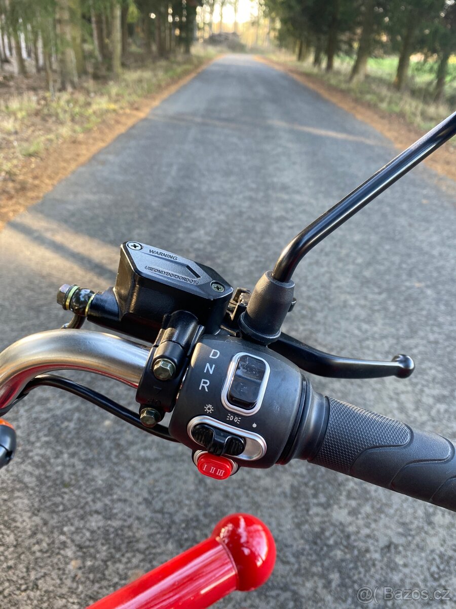 Elektro Pracovní Tříkolka - Tuk Tuk | 600kg nosnost | 45km/h - 14