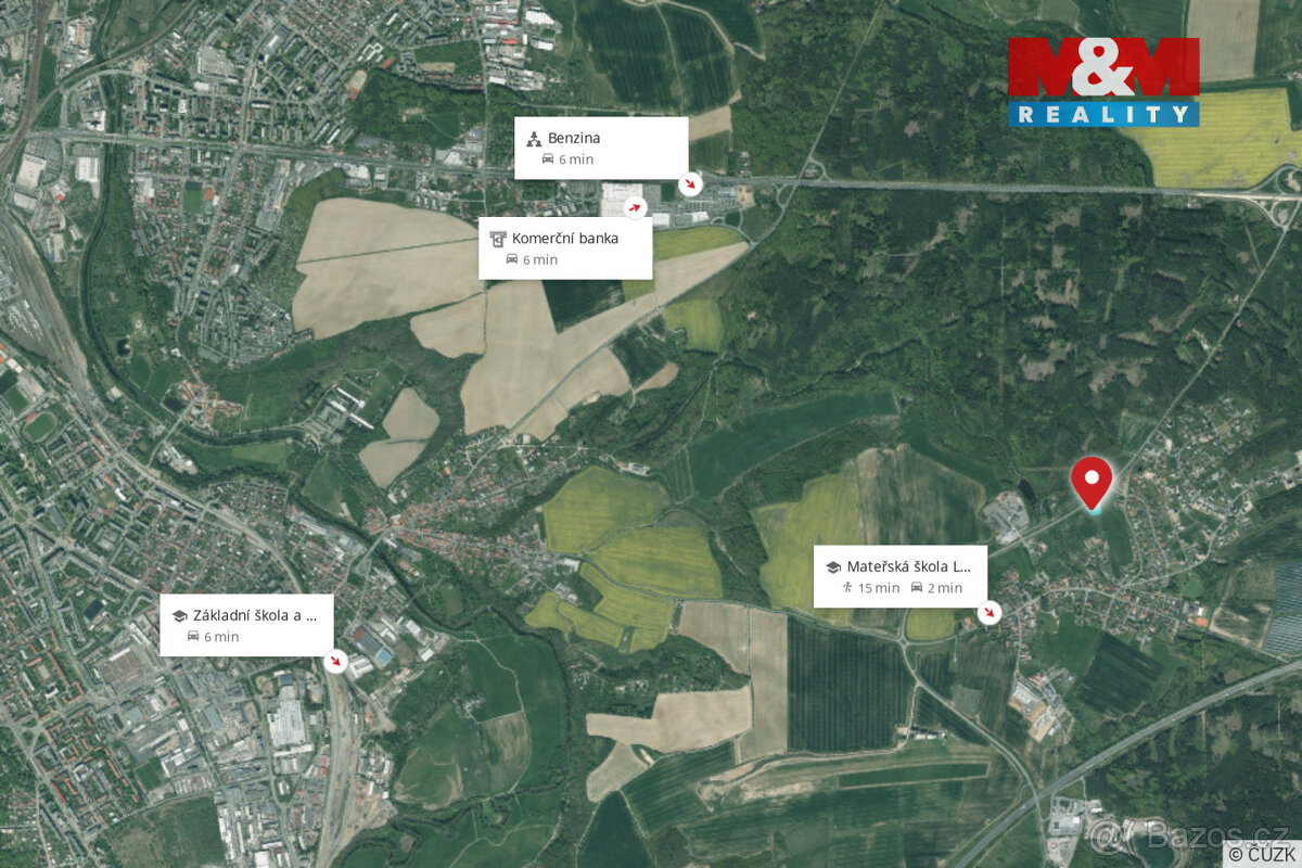 Pronájem zahrady, 3585 m², Letkov - 14