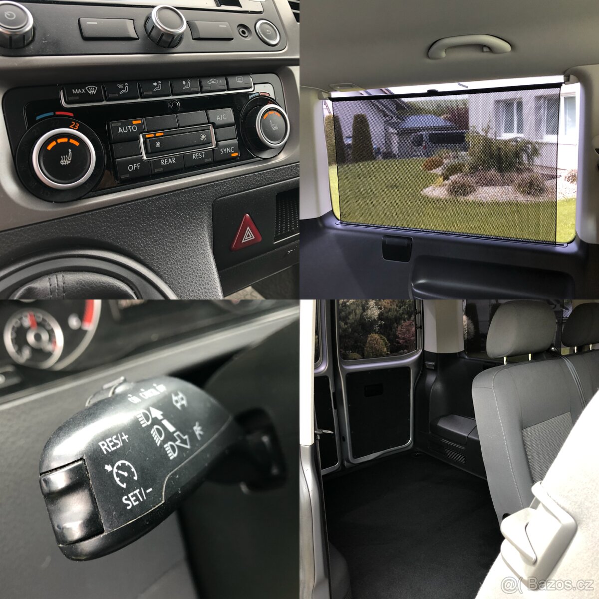 VW Caravelle T5 Comfortline, barva Silber Multivan - 14