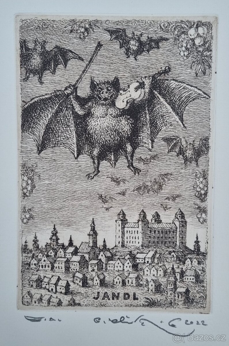 Predám grafické práce Petra Kľúčika. - 14