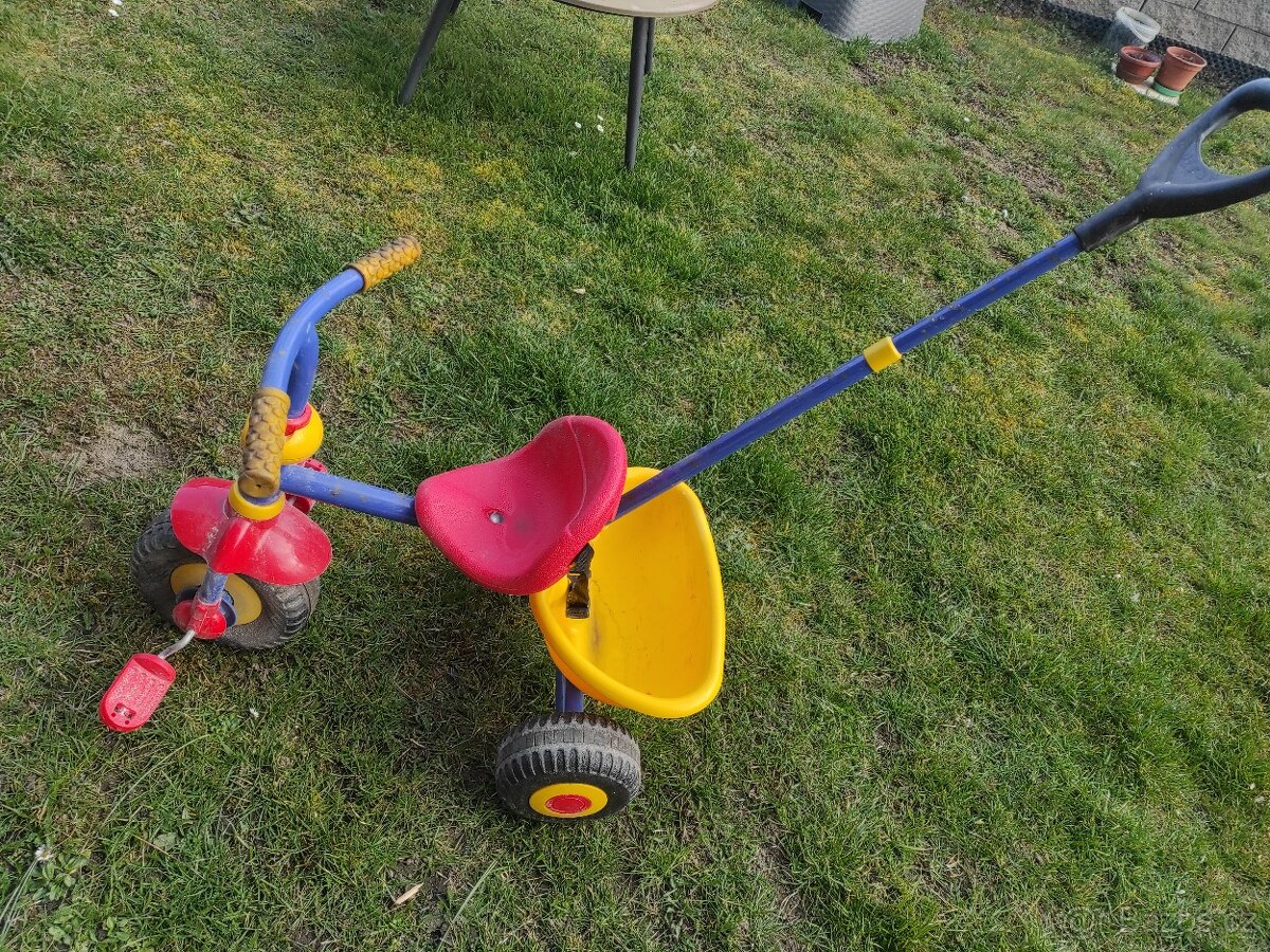 Tříkolka s vodící tyčí - 14