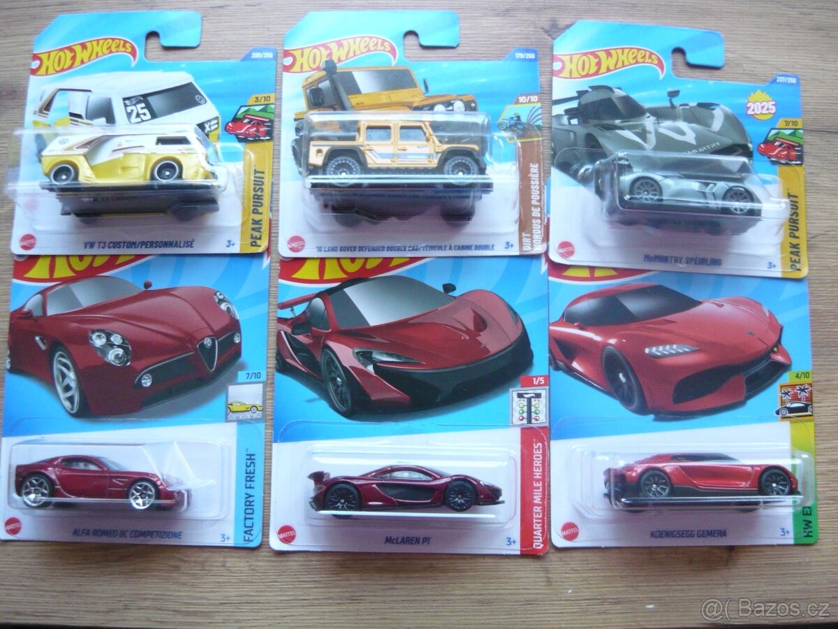 AUTÍČKA HOT WHEELS - 14