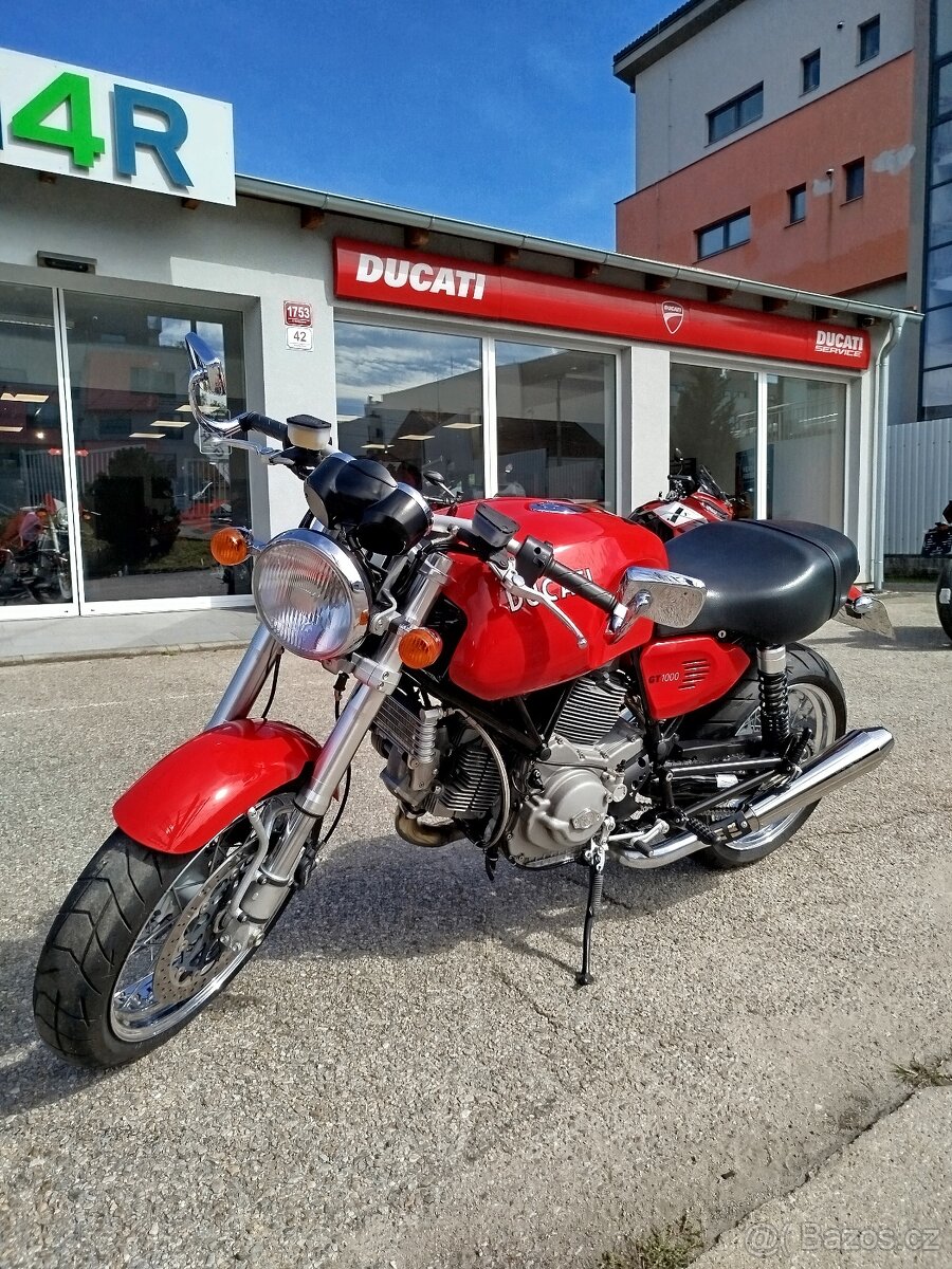 Ducati GT 1000, 1. MAJITEL V ČR, KÁSNÝ STAV, LADĚNÝ VÝFUK - 14