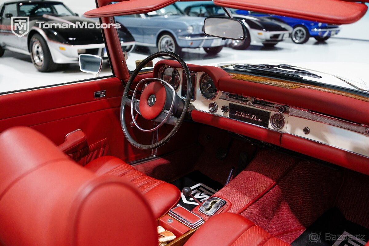 Mercedes 280SL, kabrio, 1971 - 14