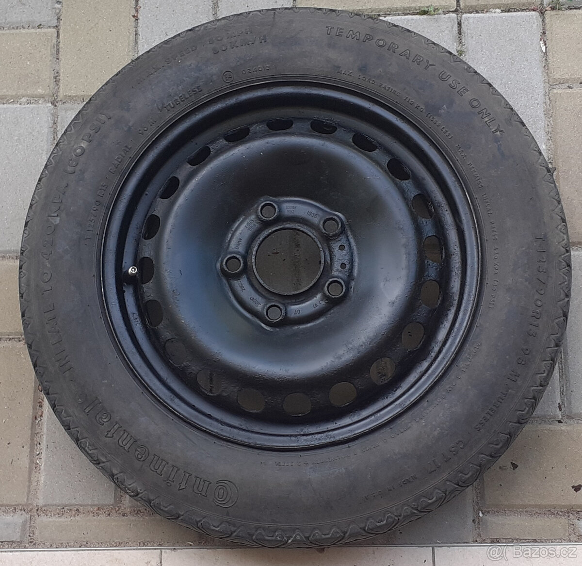 Dojezdové kolo BMW (dojezdovka) 15" / 16" / 17" - 14