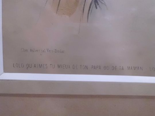 Starožitné Ručně Kolorované Litografie CHEZ AUBERT cca 1830 - 14