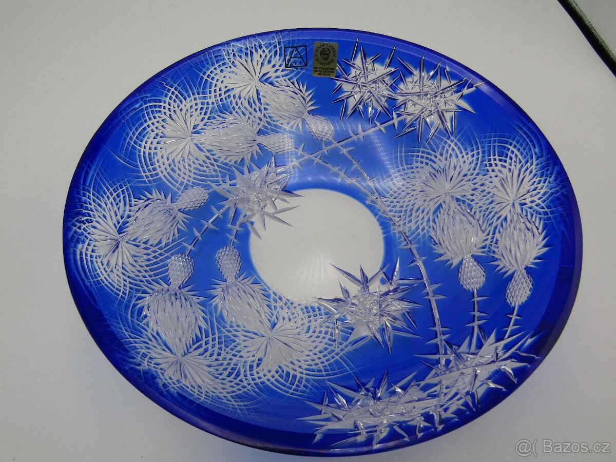 set ceasar crystal barevný křišťál dekor bodlák - 14