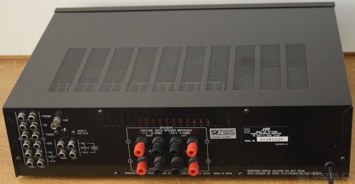 Zesilovač JVC AX-550 ,2x2 repro, loudness,Dynamic Super A - 14