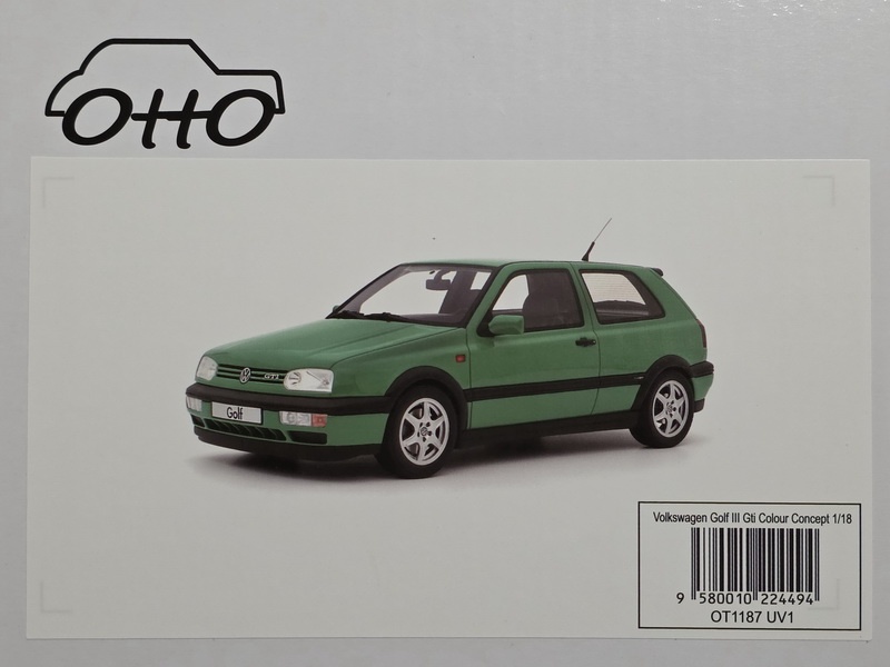Volkswagen Golf III GTi Colour Concept 1995 1:18 OttoMobile - 14