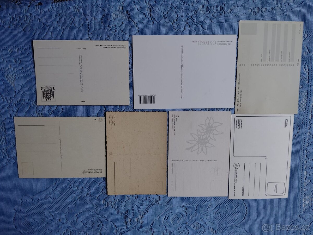 Pohlednice -zahraničí - čisté. - 14