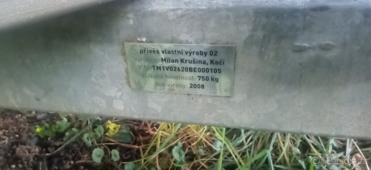 PŘíVĚS NÁKLADNÍ VALNíKOVÝ - 14