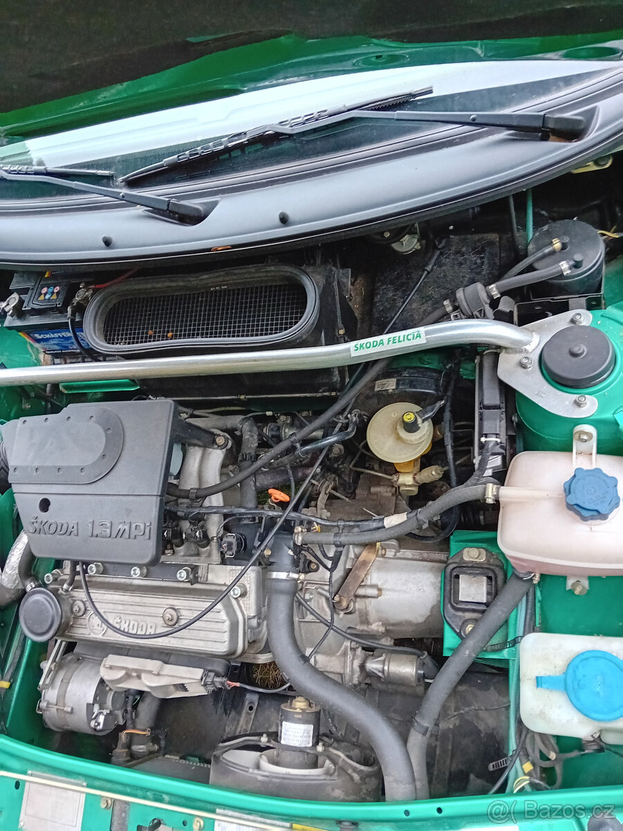 Škoda Felicia LX 1.3 40 kW, r. v. 1998, zelená - 14