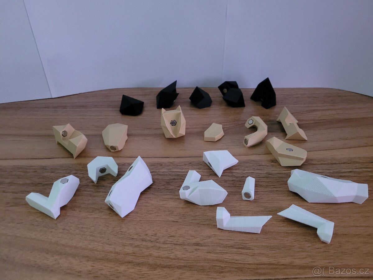 Magnetické zvířatka 3D puzzle - 14