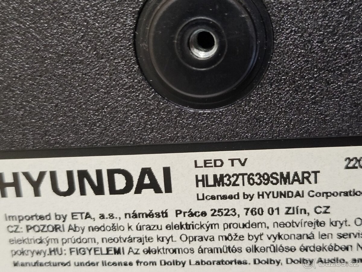 televize Hyundai 32" LED, SMART, DVB-T2, 80cm - 14