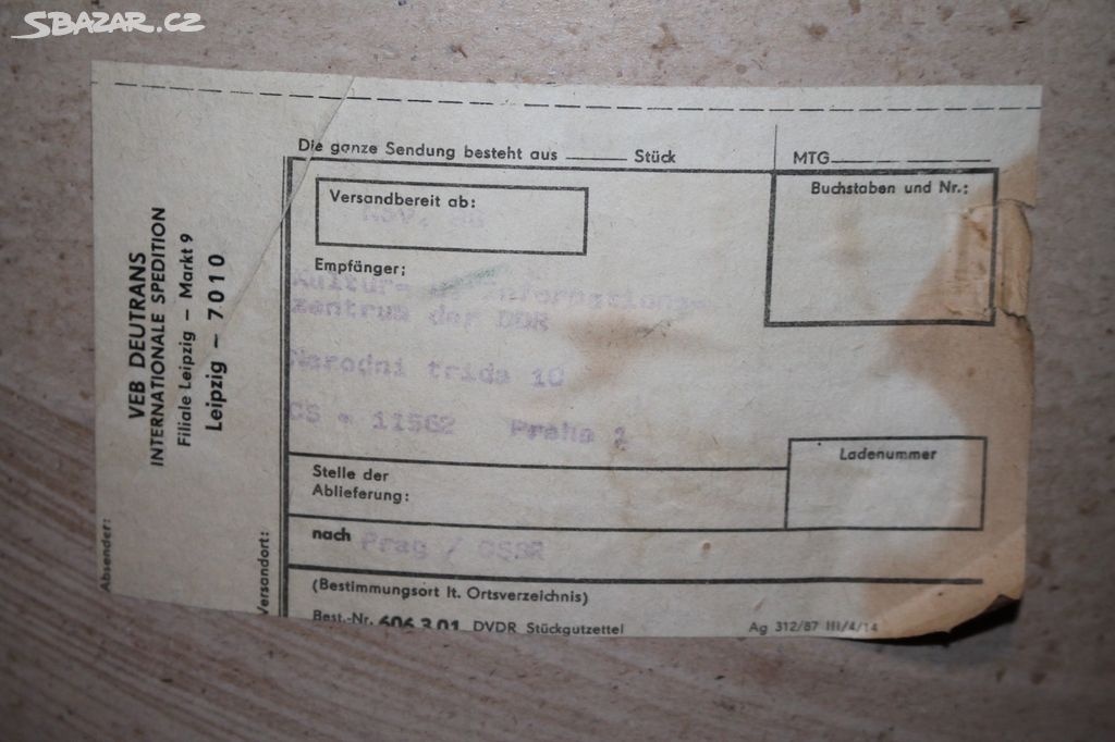 Retro globus v původní krabici - poštovné je v ceně - 14