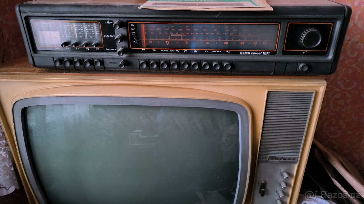 Rádio REMA Cornet 840 HiFi (retro) + návod - 14