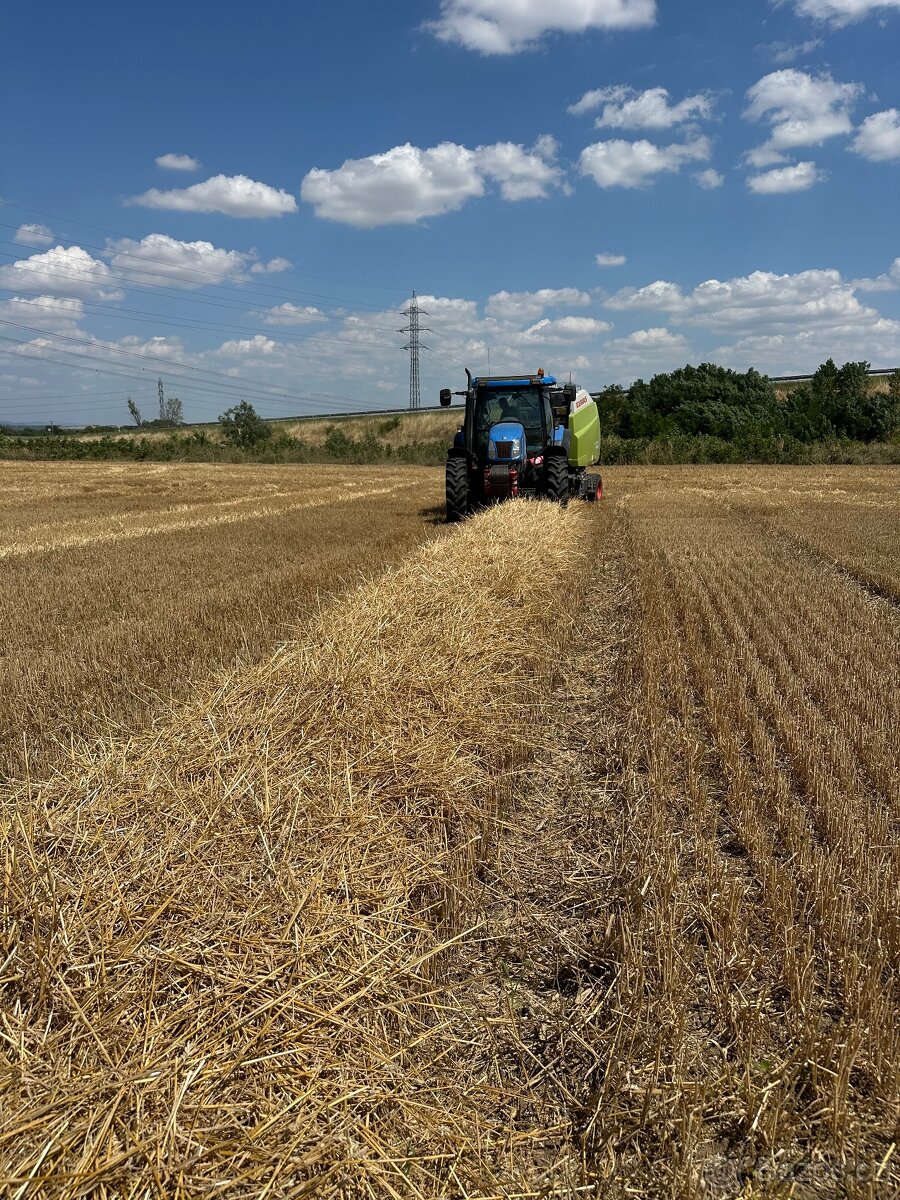 Pšeničná slama guľaté baliky - 14