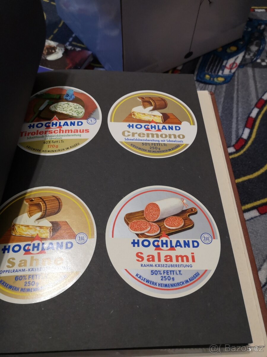 Sbírka etiket ze sýrů - 14