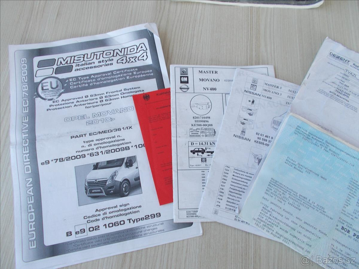 Opel Movano 2.3 CDTi 107kW – DPH, 9 MÍST, KLIMA, NAVI,KAMERA - 14