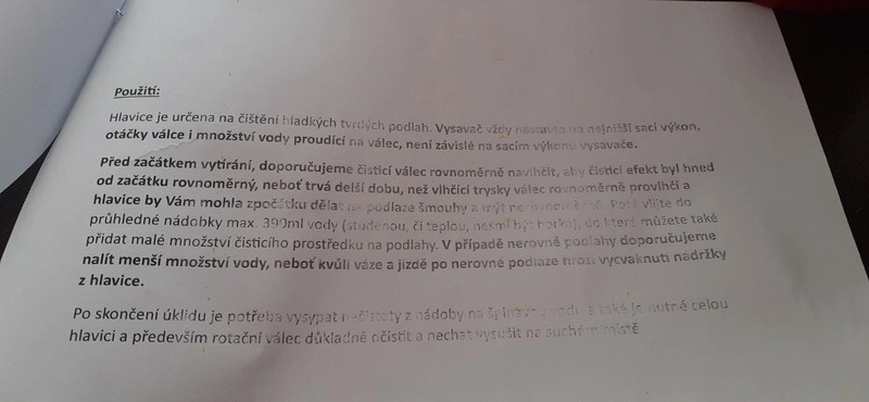 Vodní mycí hlavice Submarine pro Dyson - 14