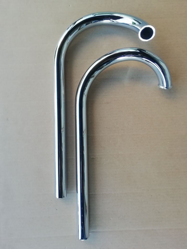 Nové výfukové kolená na motocykle JAWA,ČZ. - 14