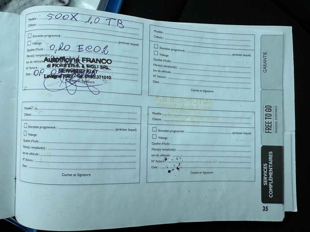 Fiat 500X, 1.0T 88 kW, 2 x alu. serviska - 14