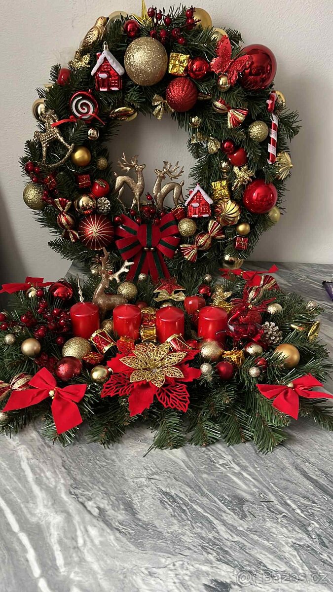 Vánoční věnce, svícny nebo celé sady🤩 - 14