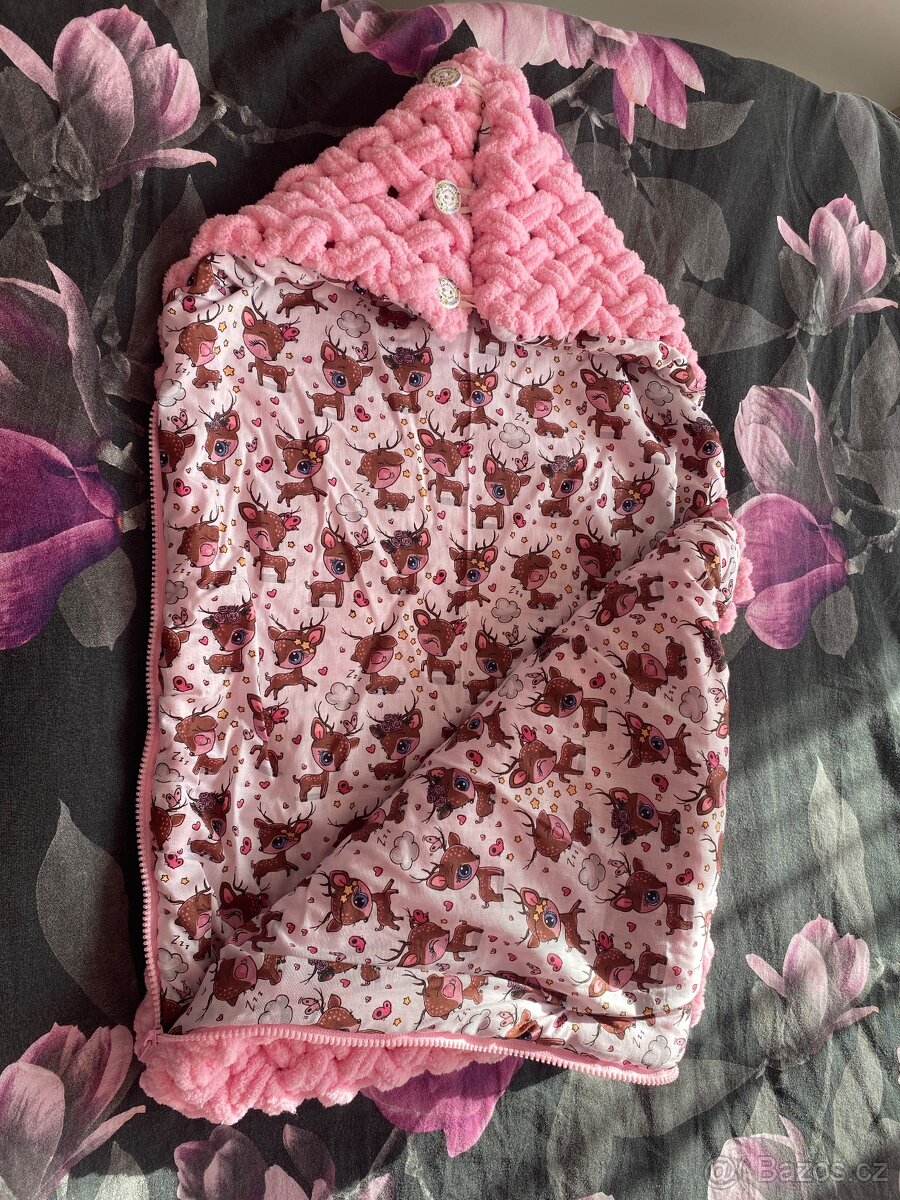 Zavinovačky a dečky pro miminko z puffy - 14