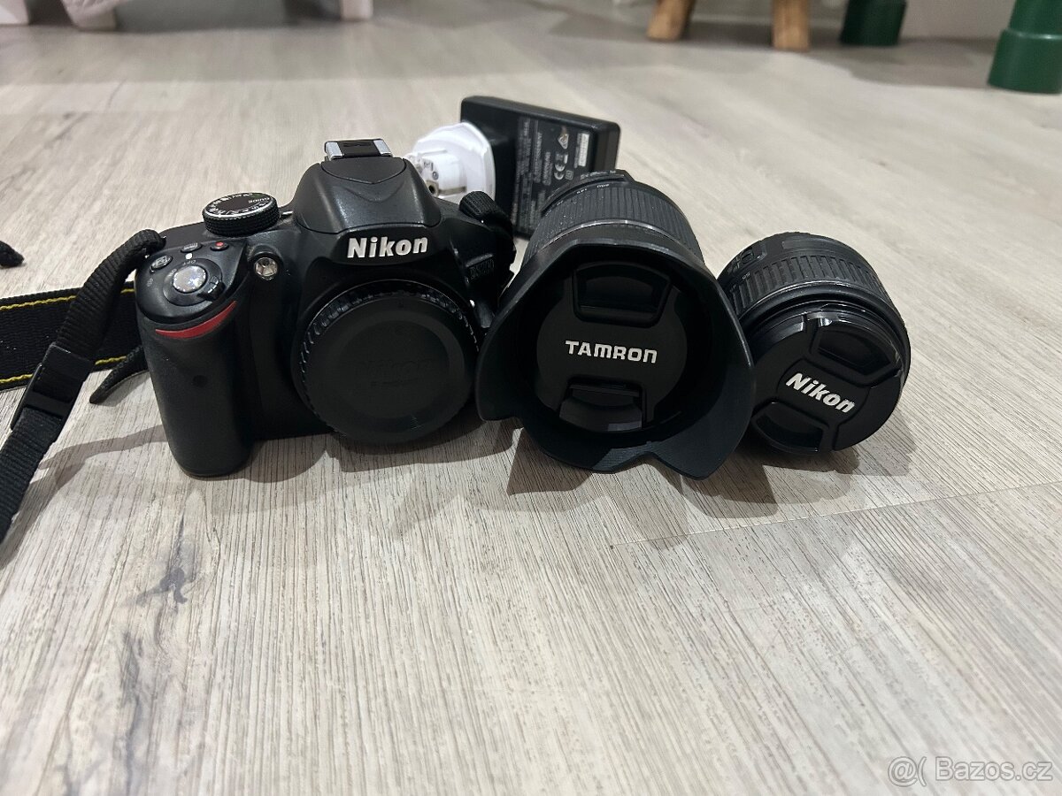 Nikon D3200 18-55 a 18-200mm objektiv - 14