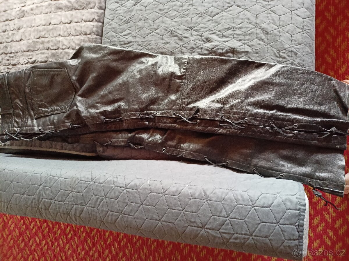 Kožená bunda a kalhoty - 14
