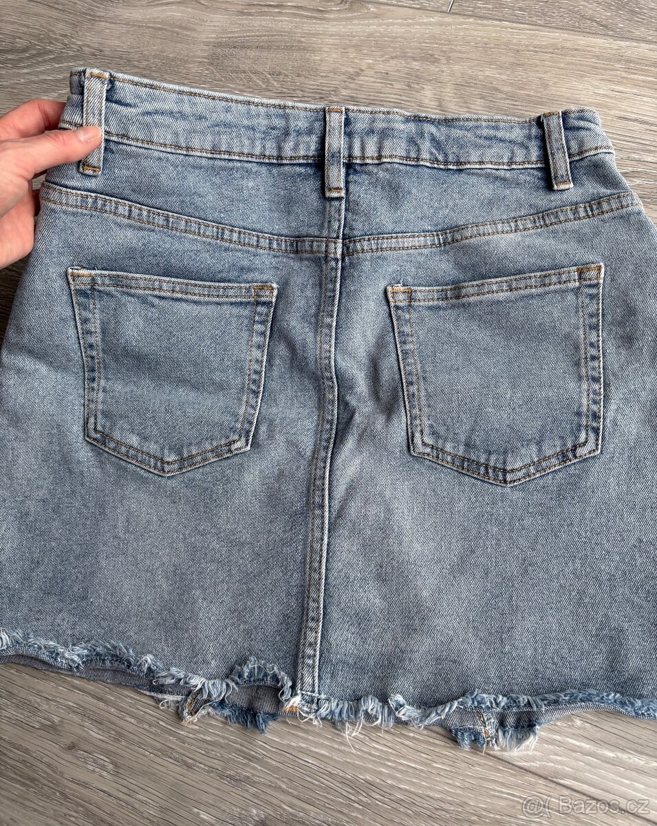 Set 3v1 - riflová sukně Calvin Klein - 14