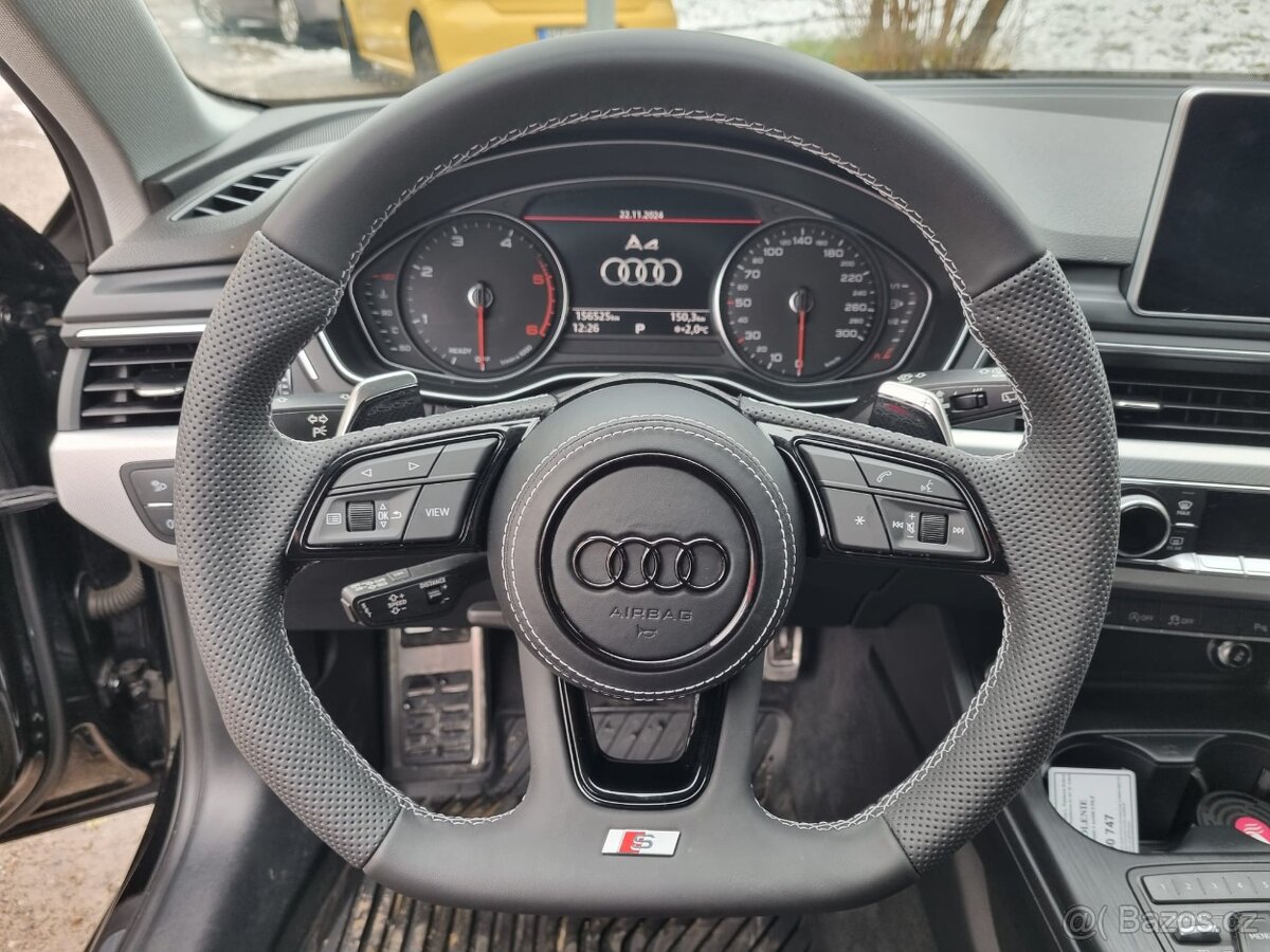 AUDI SLINE VOLANT MULTIFUNKCNY S PÁDLAMI A3 A4 A5 A6 Q5 Q7 - 14