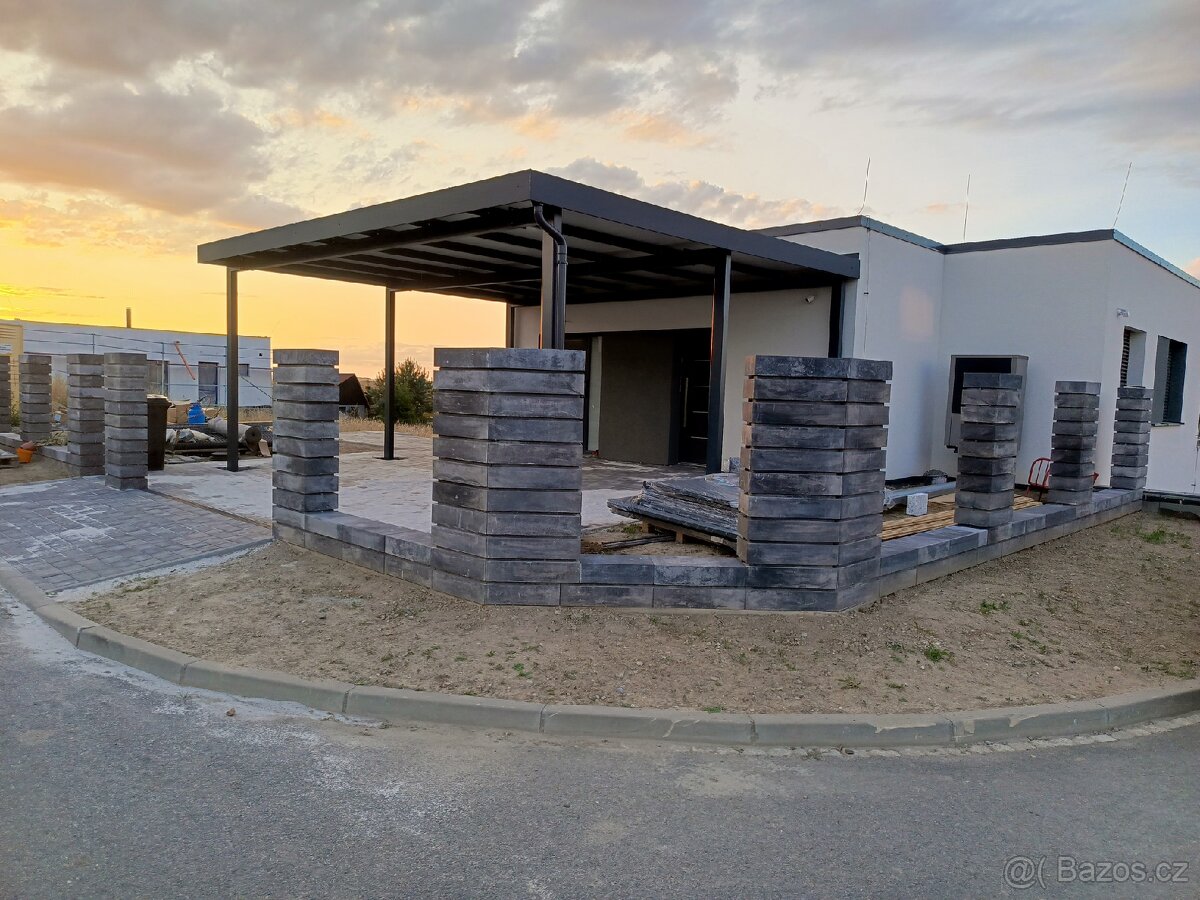 Prodám pergolu(stání pro auta) - 14