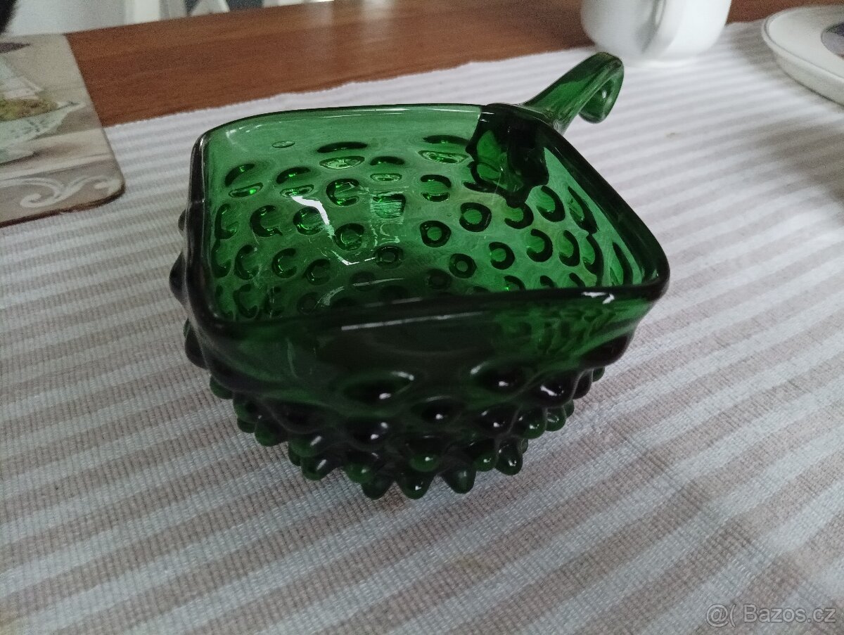 MURANO EMPOLI VERDE MISKA - 60. AŽ 70. LÉTA - 14