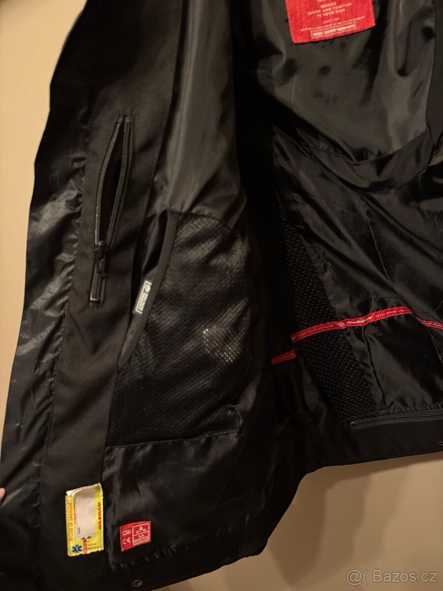 Dámská bunda na moto Nazran Thron Tech-Air black/black - 14