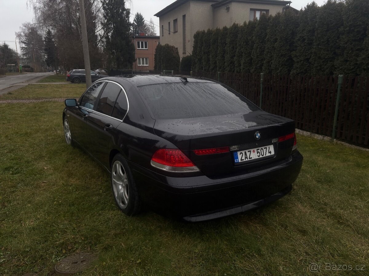BMW E65 745i V8 245kw LPG pěkný stav - 14