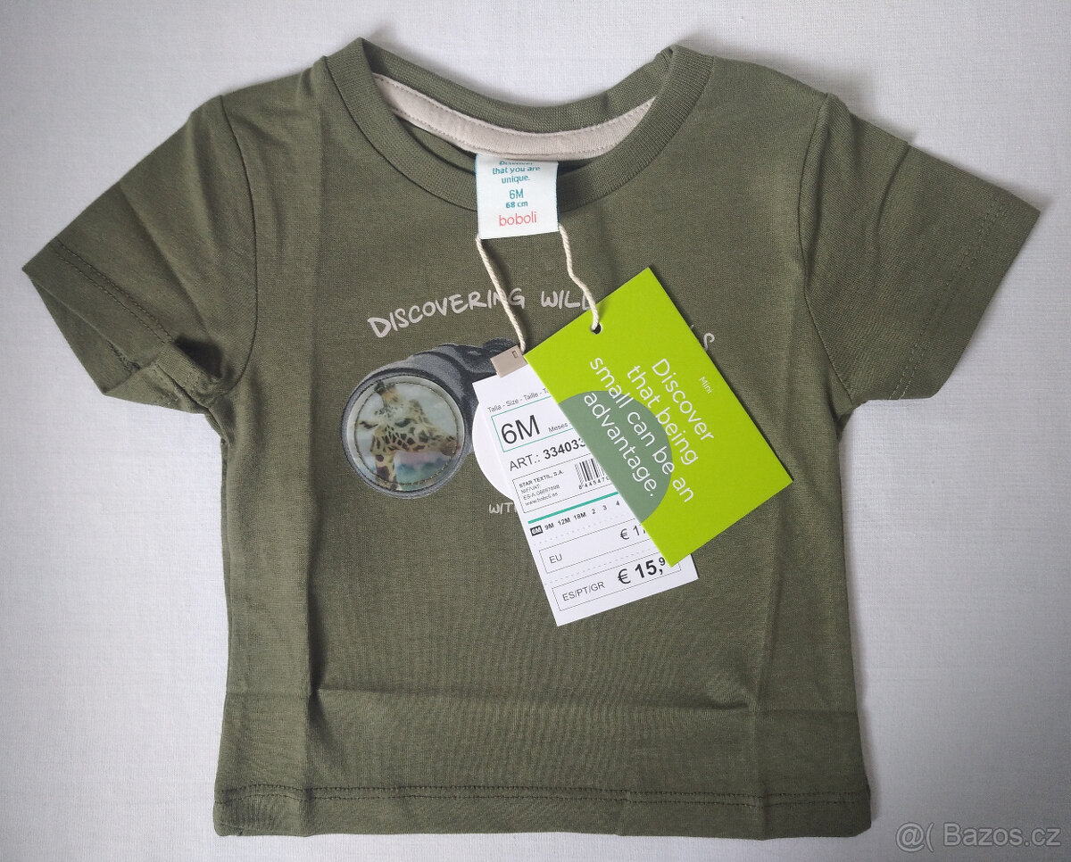 NOVÁ chlapecká trička vel.62-74 25Kč/ks - 14