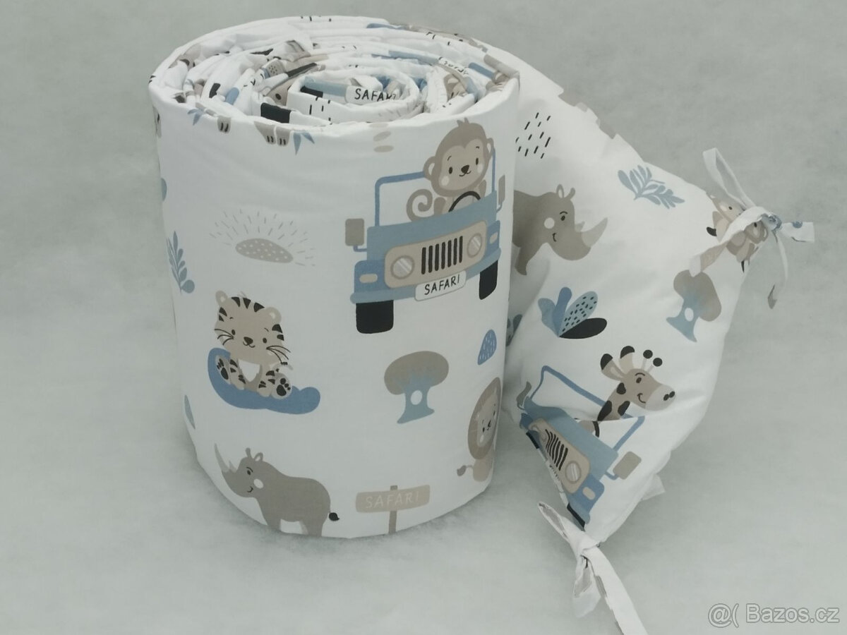 Nový mantinel do postýlky mix vzorů - 14