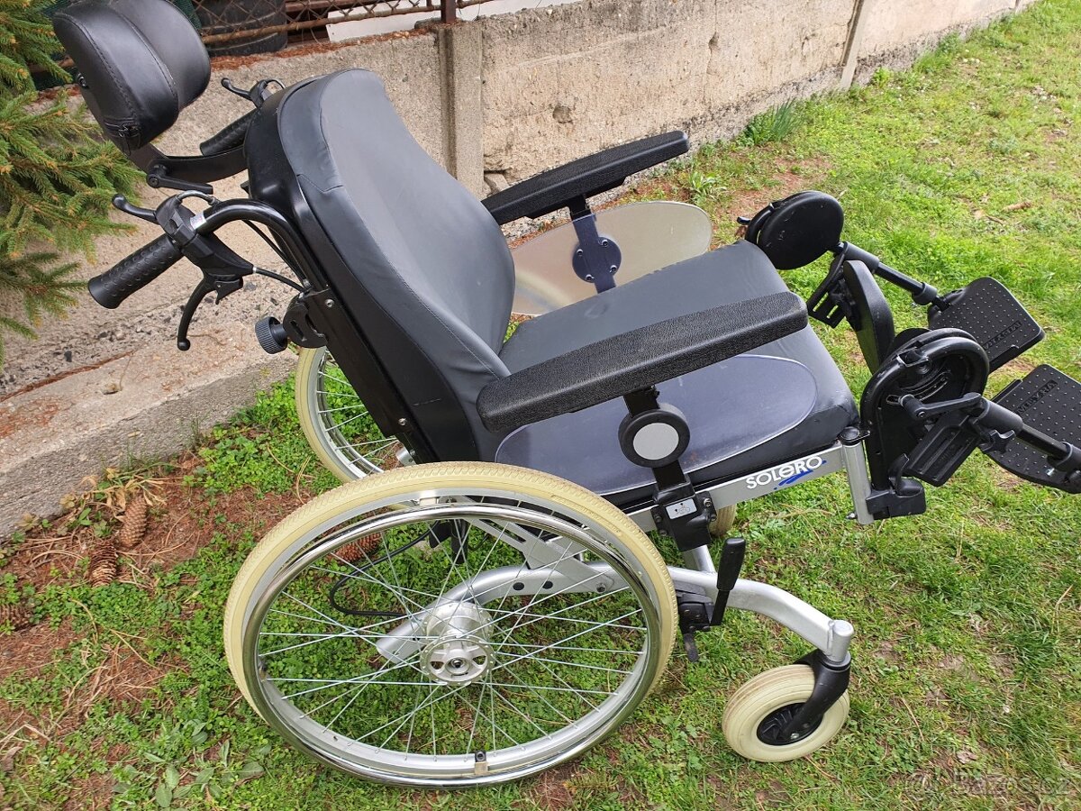 JAKO NOVÝ značkový KVALITNÍ invalidní vozík MEYRA - 14