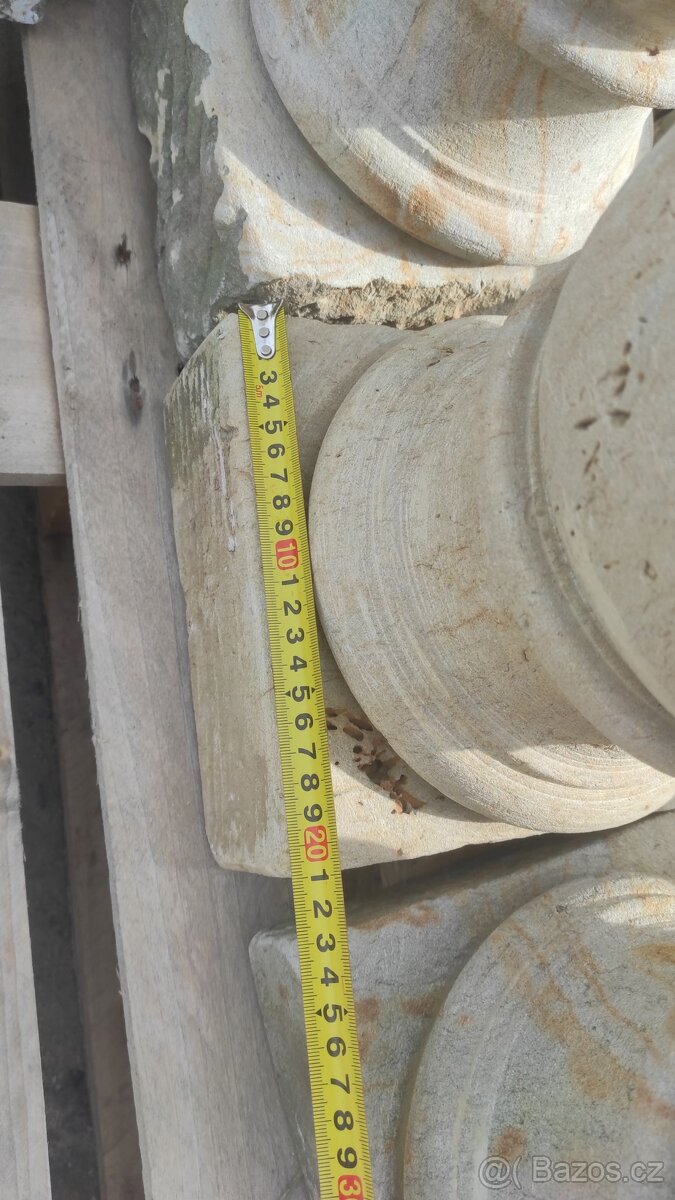 Kamenná váza, pískovcová váza, kalich, koryto, 20 ks - 14