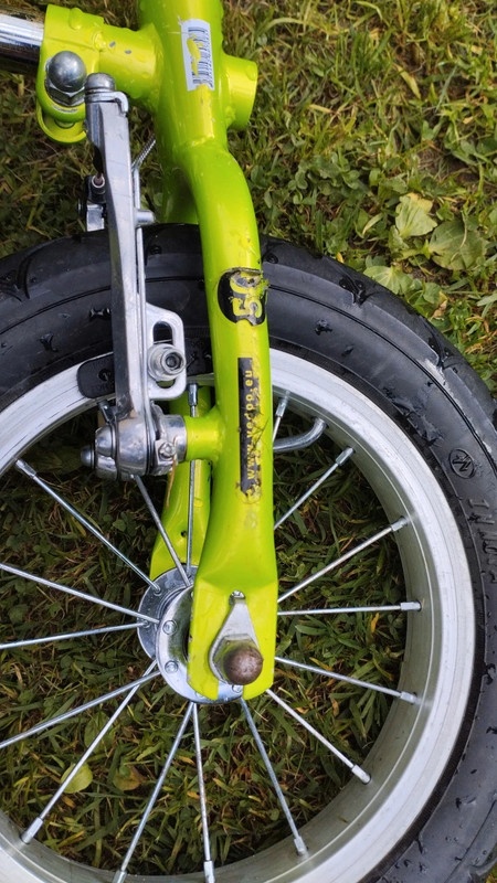 Dětské odrážedlo Fifty Fifty s přední brzdou po 2 dětech 3-5 - 14