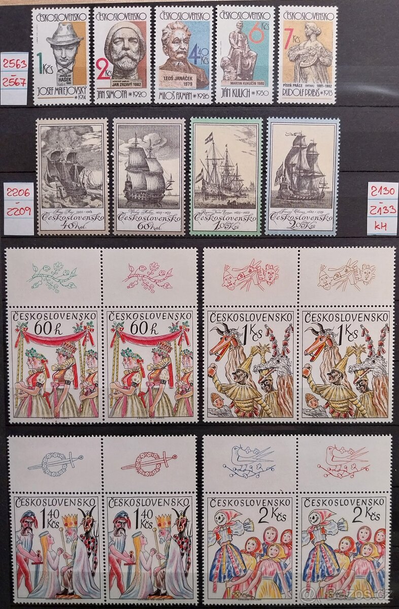 Známky ČESKOSLOVENSKO – 2 - 14