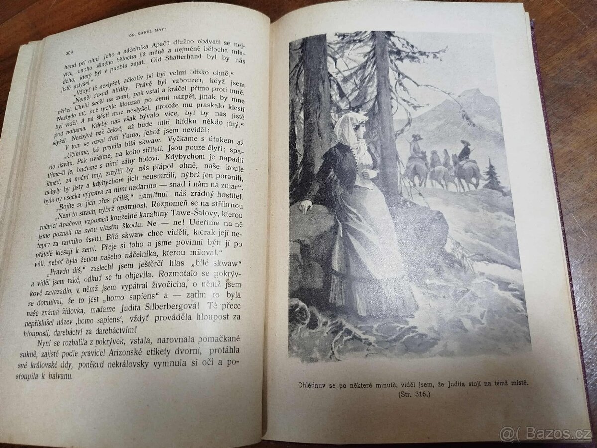 SATAN A JIDÁŠ I.+II.+III.--rok 1906--KAREL MAY--Ilustrácie V - 14