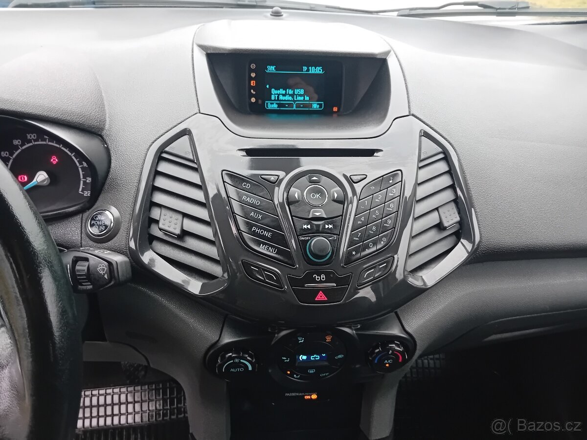 Ford EcoSport 1,5 d 66 KW SPORT 148 000KM Servisná knížka - 14