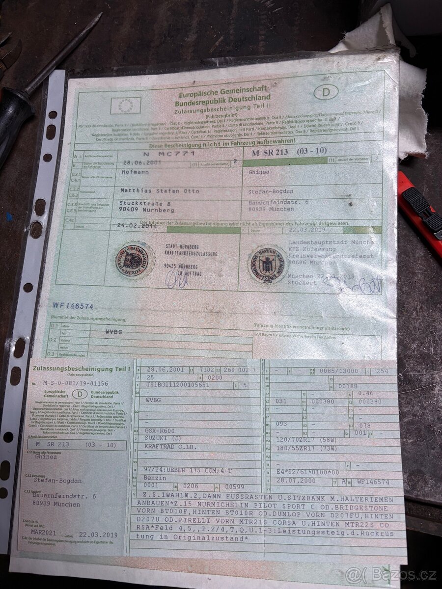 Suzuki gsxr 600 k1 - 14