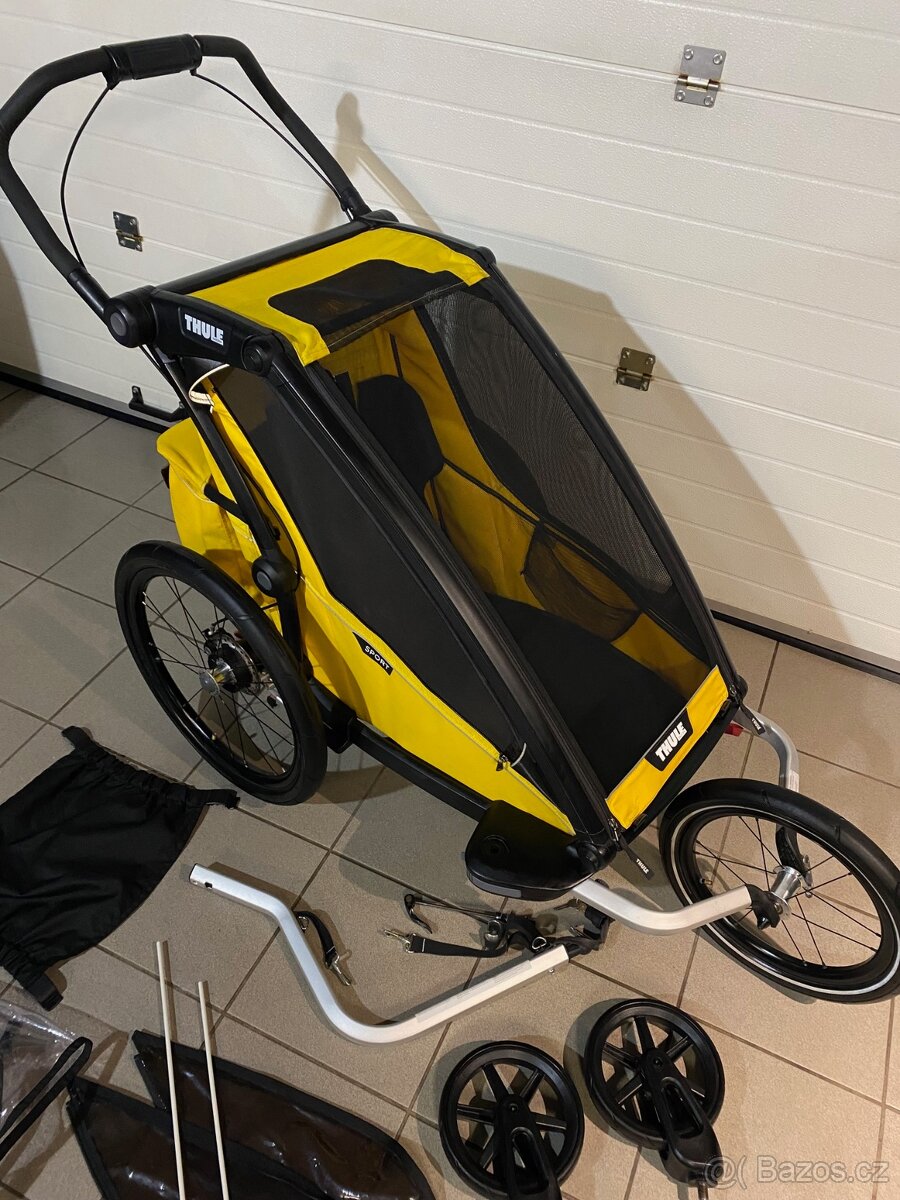 💛🖤 Thule Chariot Sport + příslušenství 🖤💛 - 14