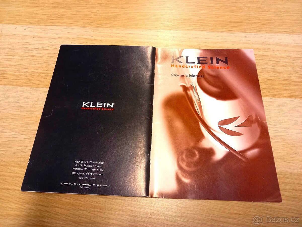 Klein Attitude Comp - USA - doklady ke kolu - 14